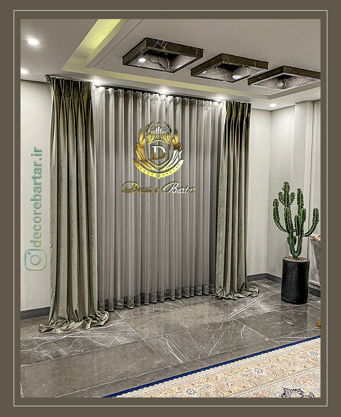 hall and reception curtain