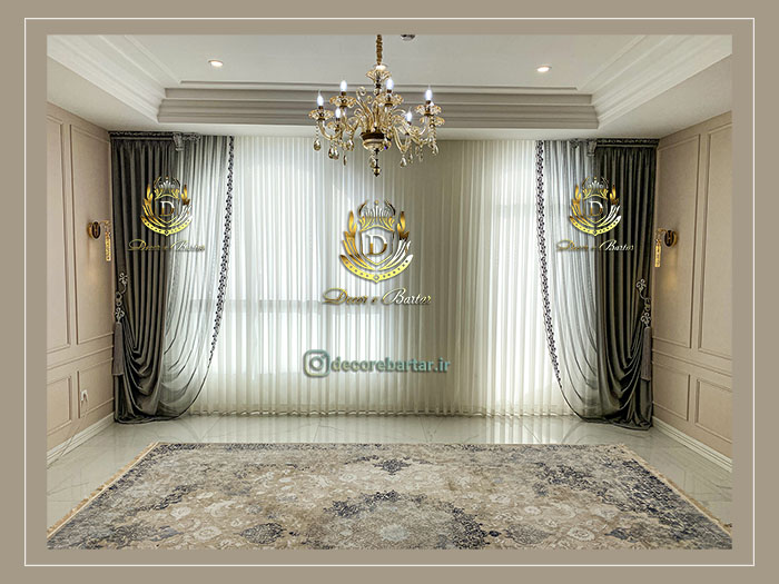 hall and reception curtain