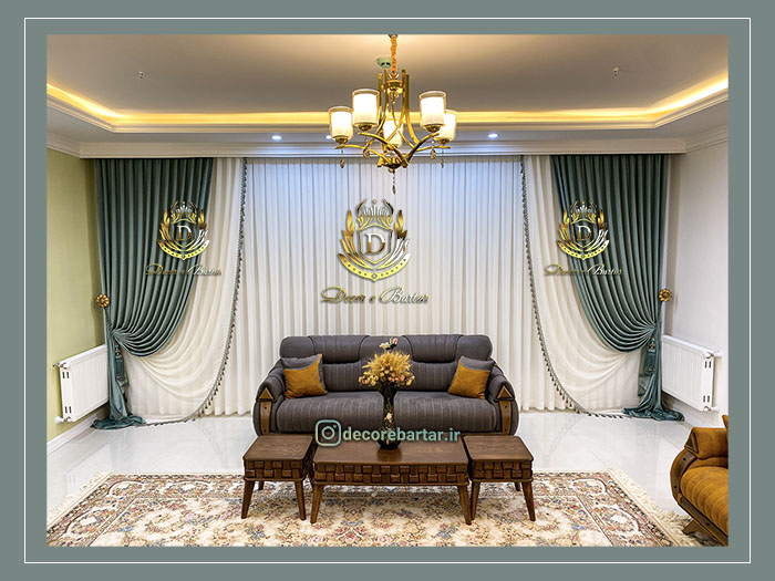 hall and reception curtain