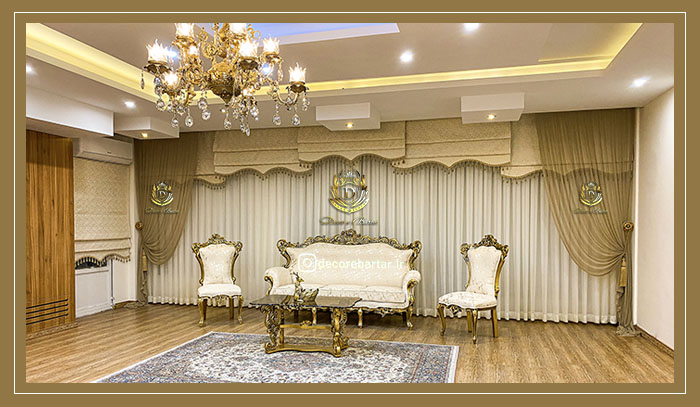 hall and reception curtain