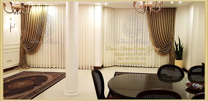 hall and reception curtain