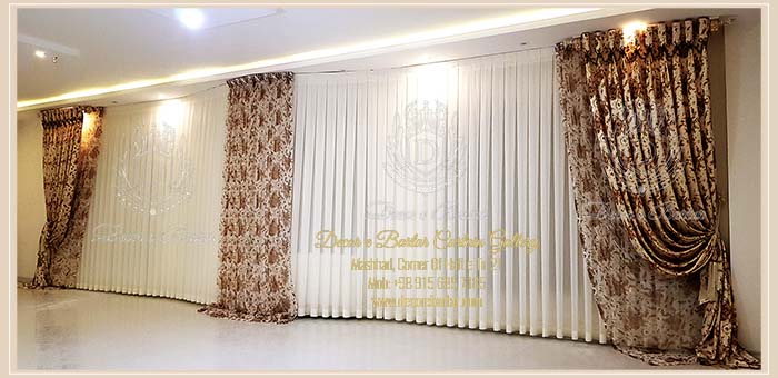 hall and reception curtain