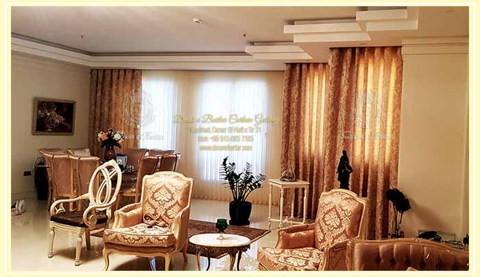 hall and reception curtain