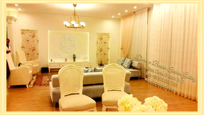 hall and reception curtain